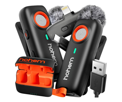 Mikrofon HOHEM MIC-01 (2 TX + 1 RX) Lightning MIC-01 / 6971071551873